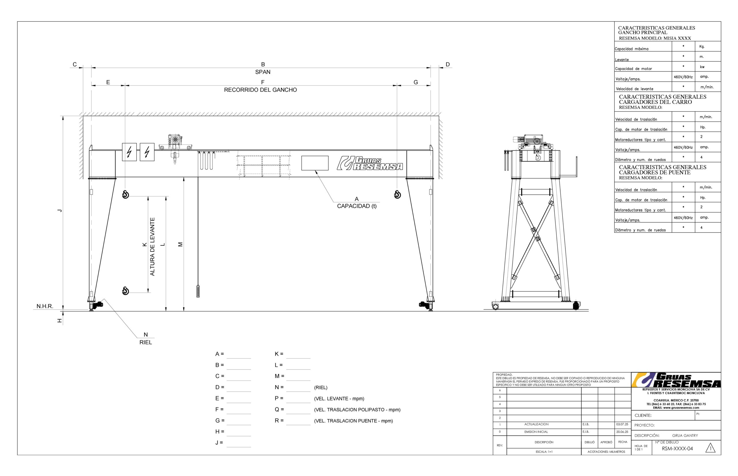 Gantry Completa
