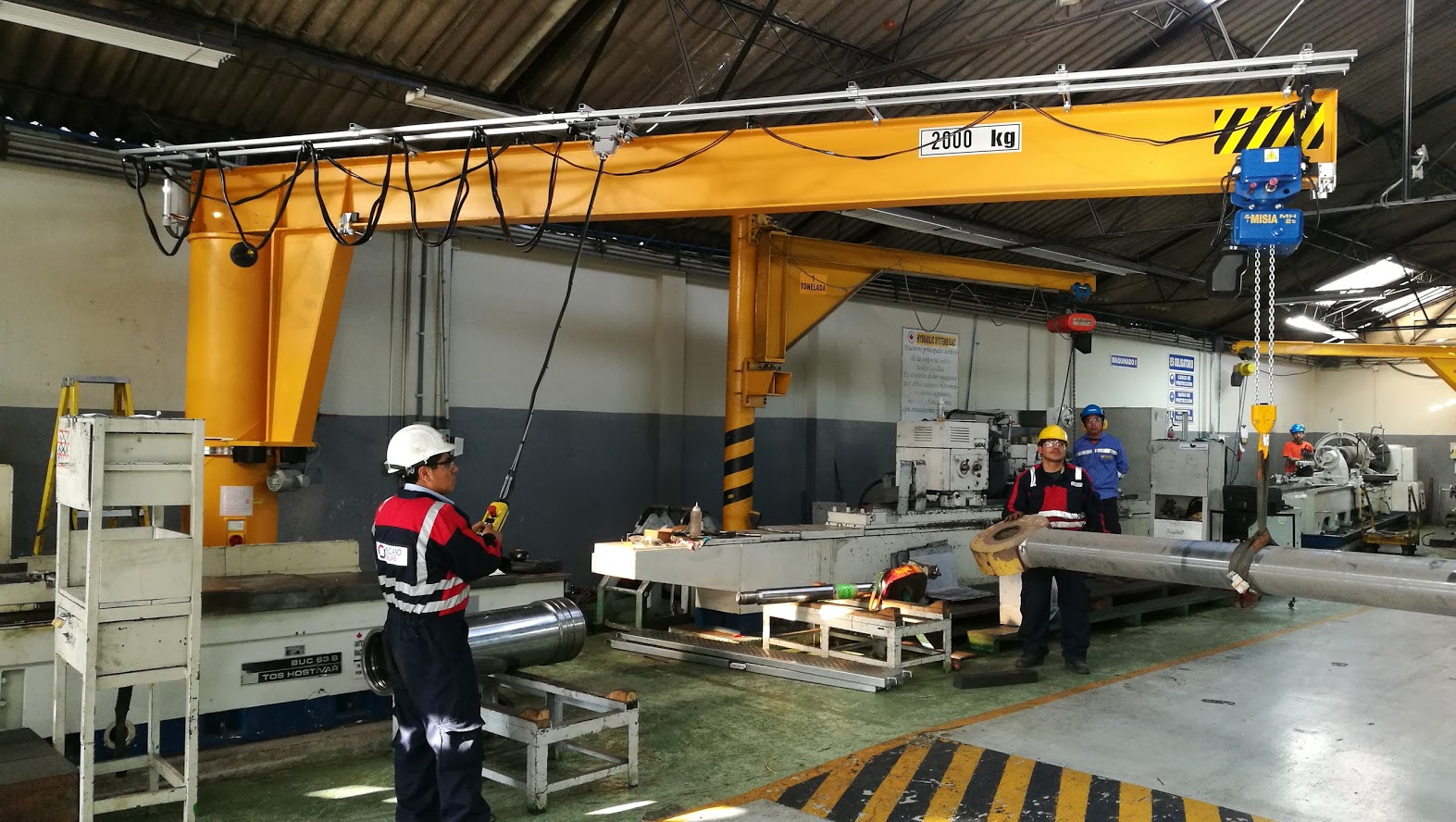 Grúas Bandera (Jib Cranes)