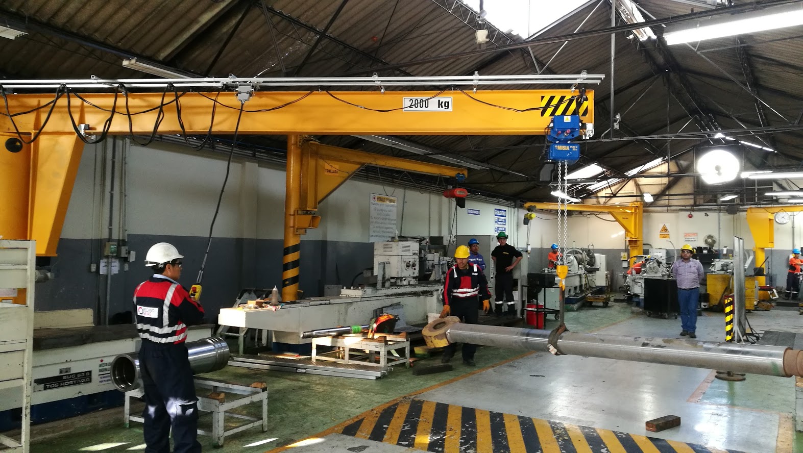 Grúas Bandera (Jib Cranes)